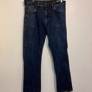 Buffalo Driven-X Basic Straight Stretch indigo dye denim jeans  36 x 31